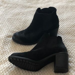 Tall ankle boots